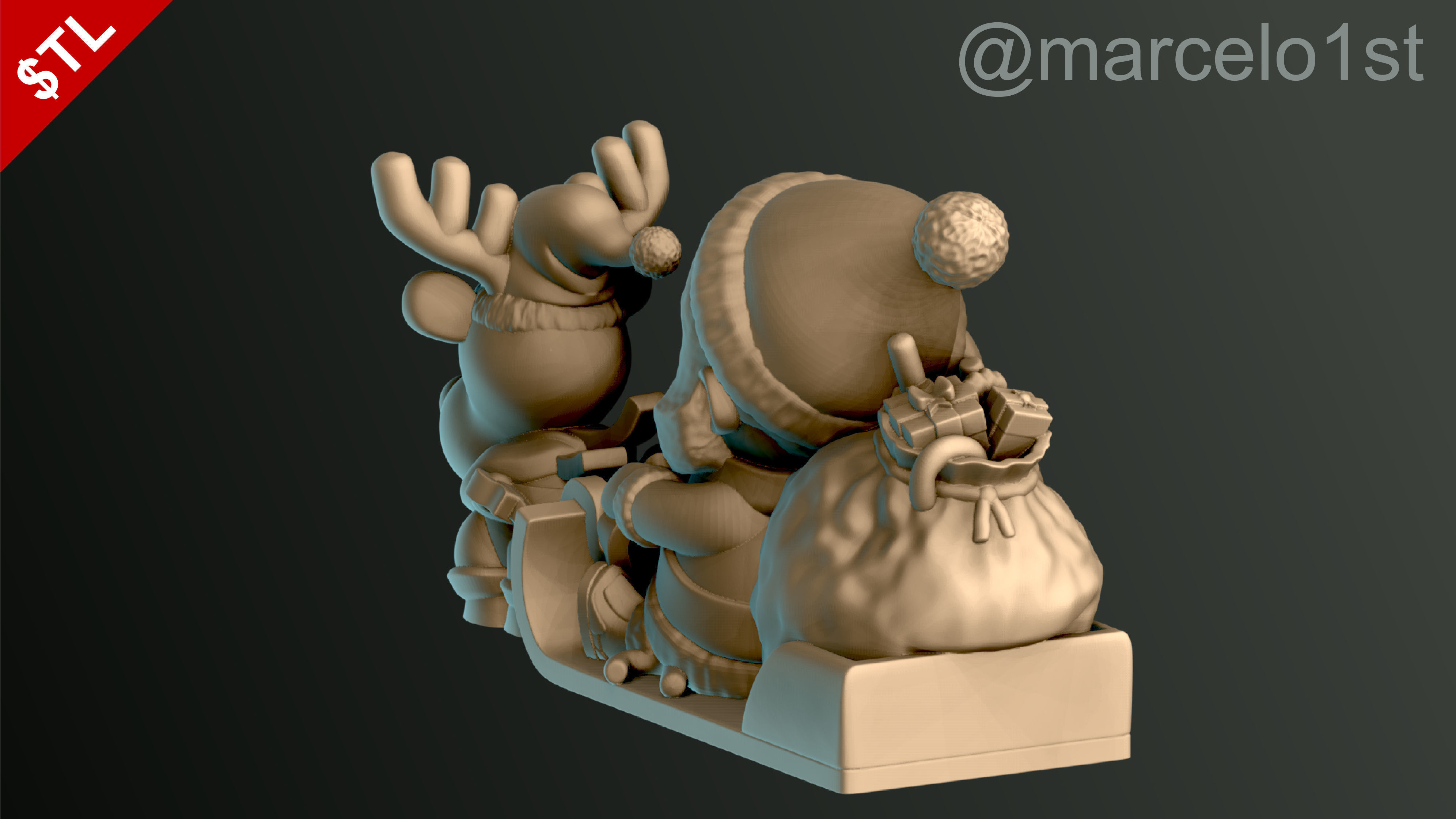 Christmas Pack 01 - Collection 3D print model_12