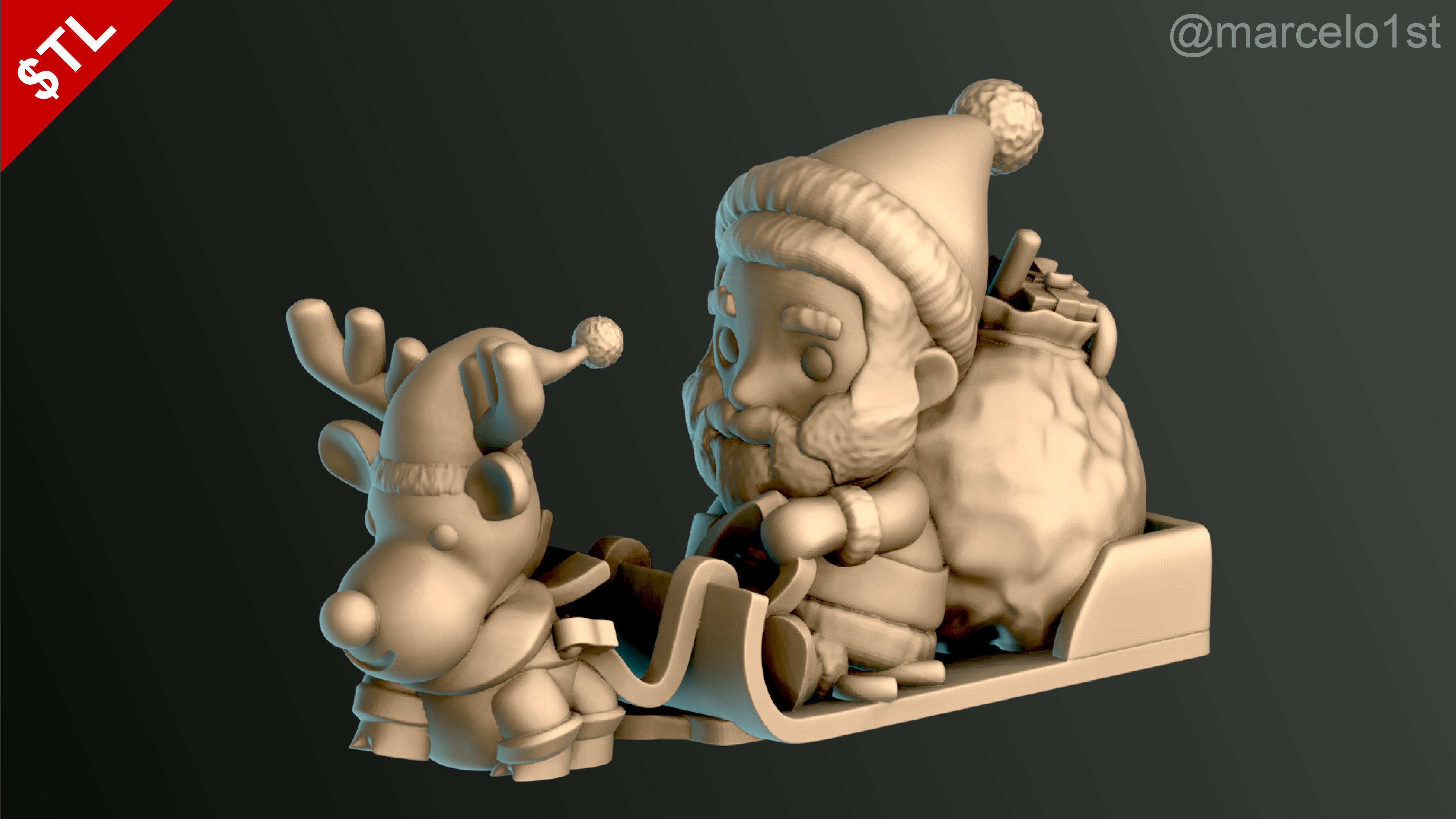 Christmas Pack 01 - Collection 3D print model_15