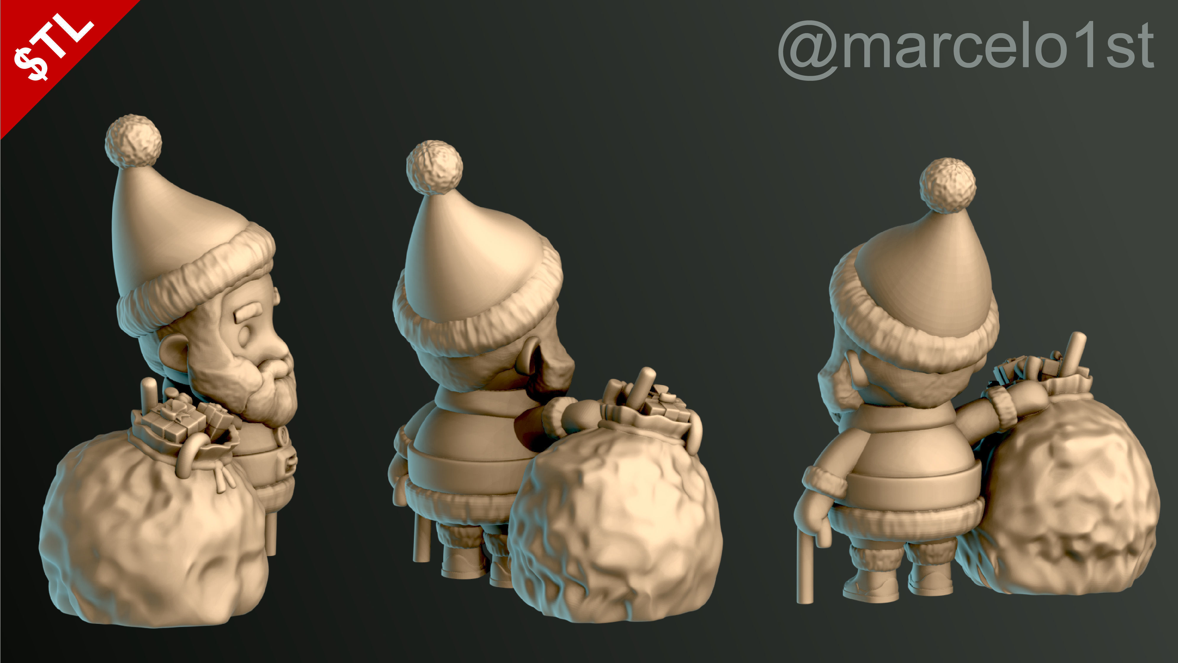 Christmas Pack 01 - Collection 3D print model_7