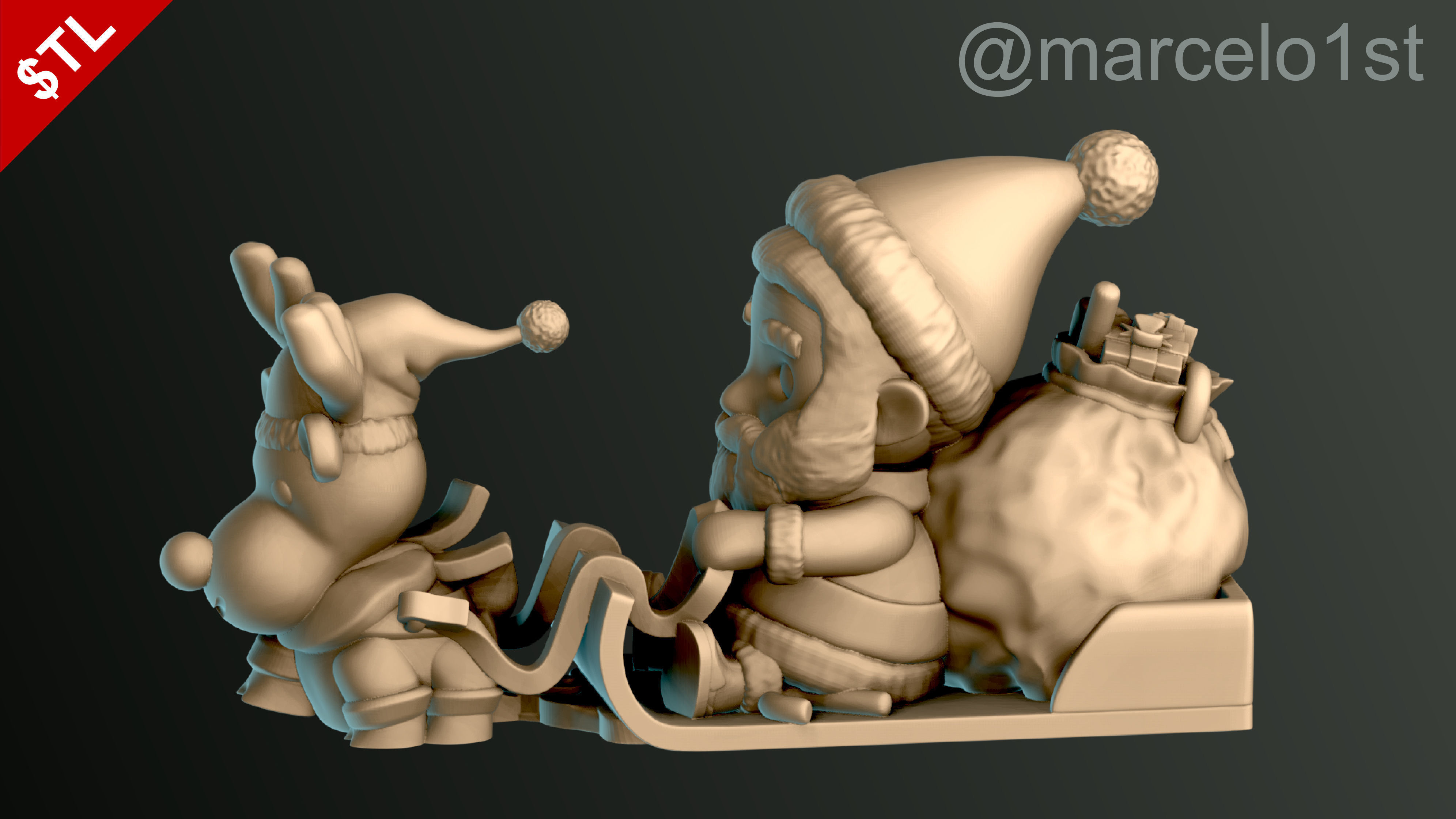 Christmas Pack 01 - Collection 3D print model_14