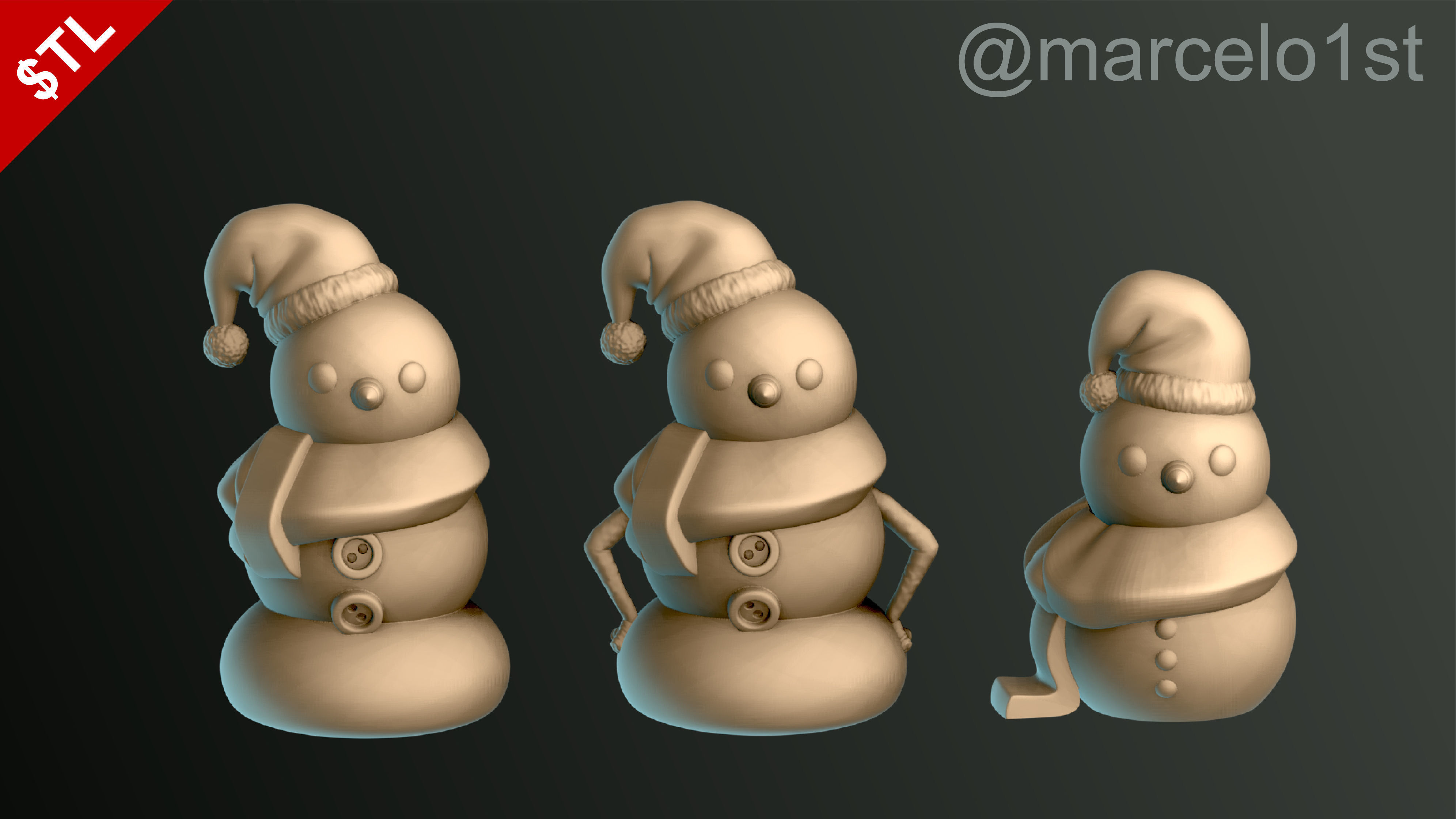 Christmas Pack 01 - Collection 3D print model_18