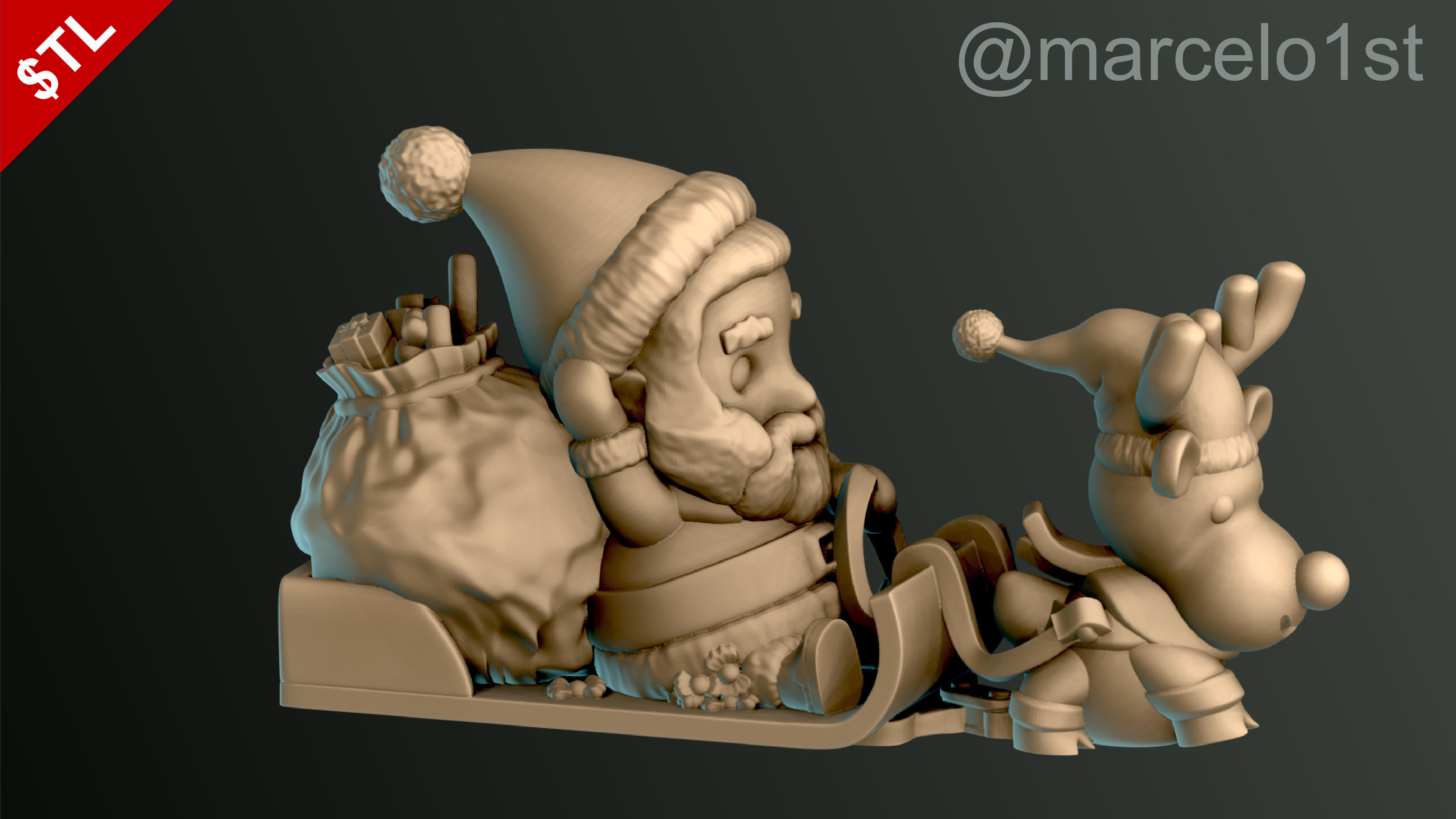 Christmas Pack 01 - Collection 3D print model_9