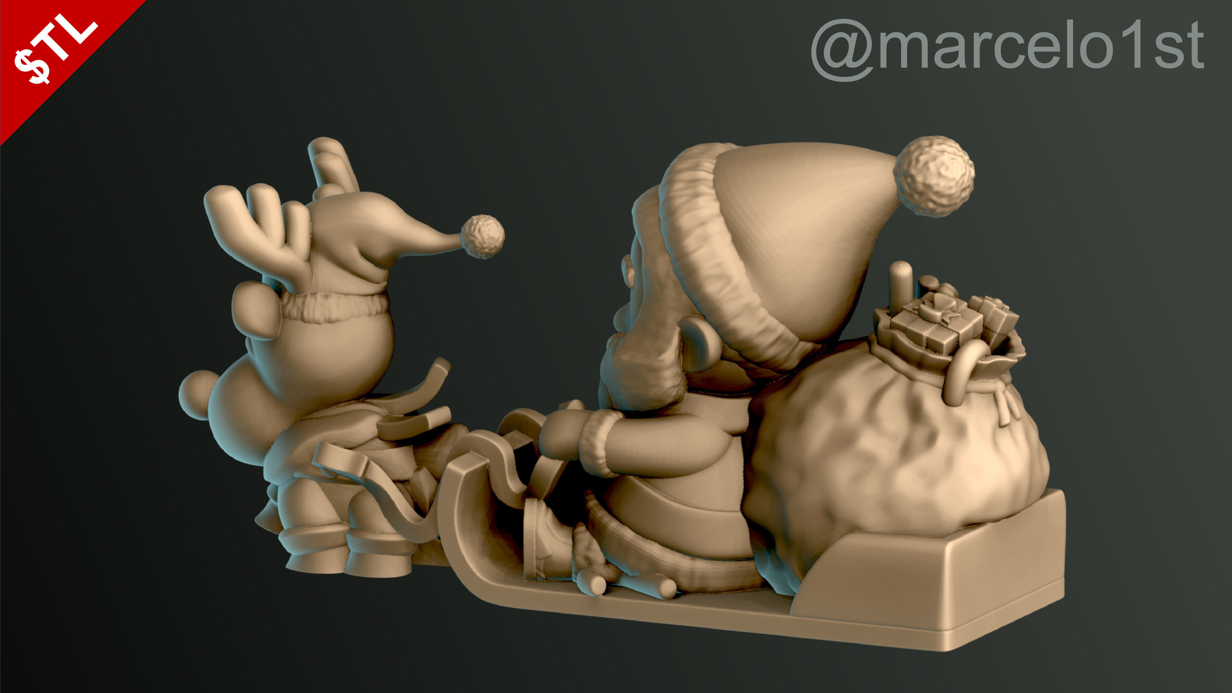 Christmas Pack 01 - Collection 3D print model_13