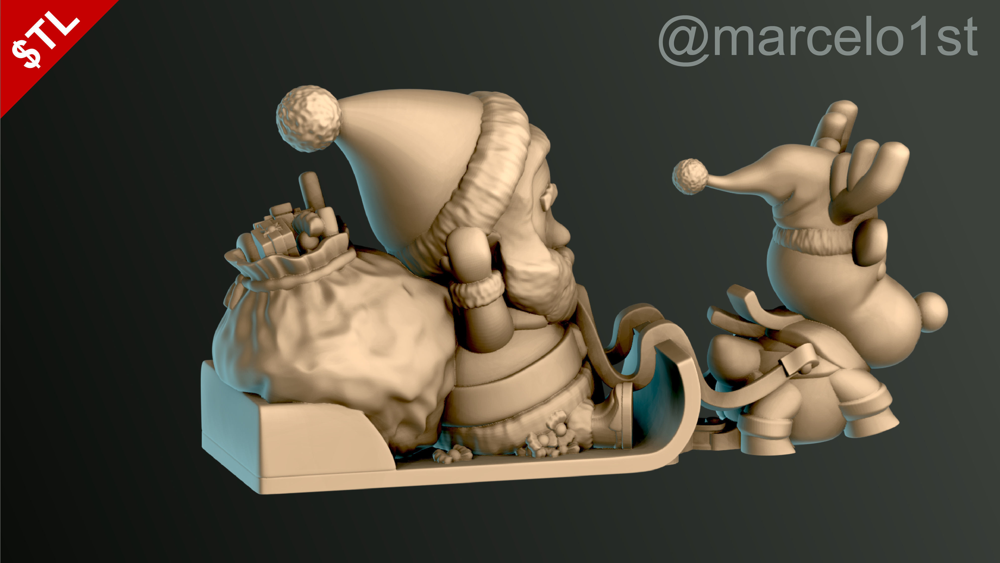 Christmas Pack 01 - Collection 3D print model_10