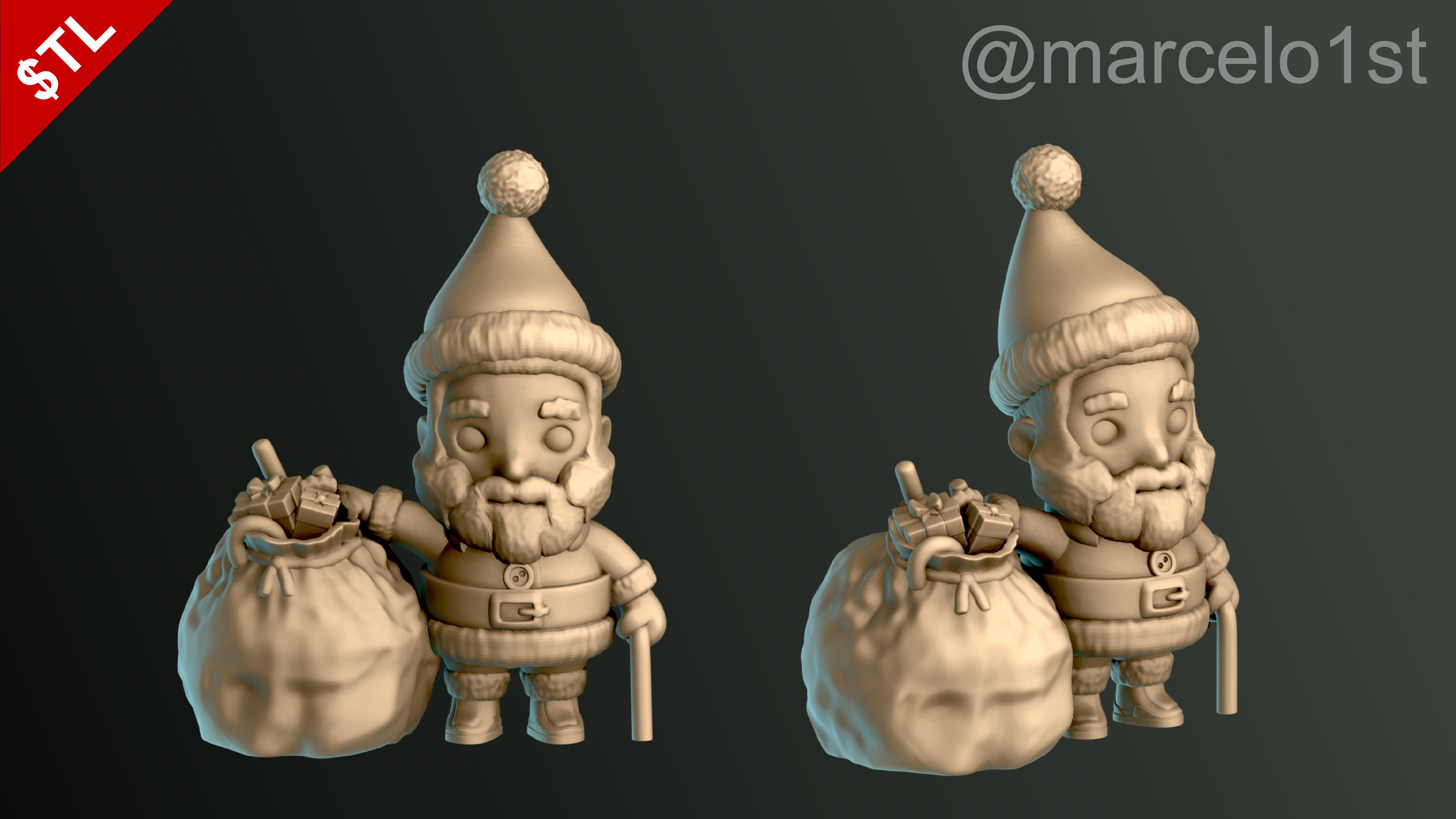 Christmas Pack 01 - Collection 3D print model_6