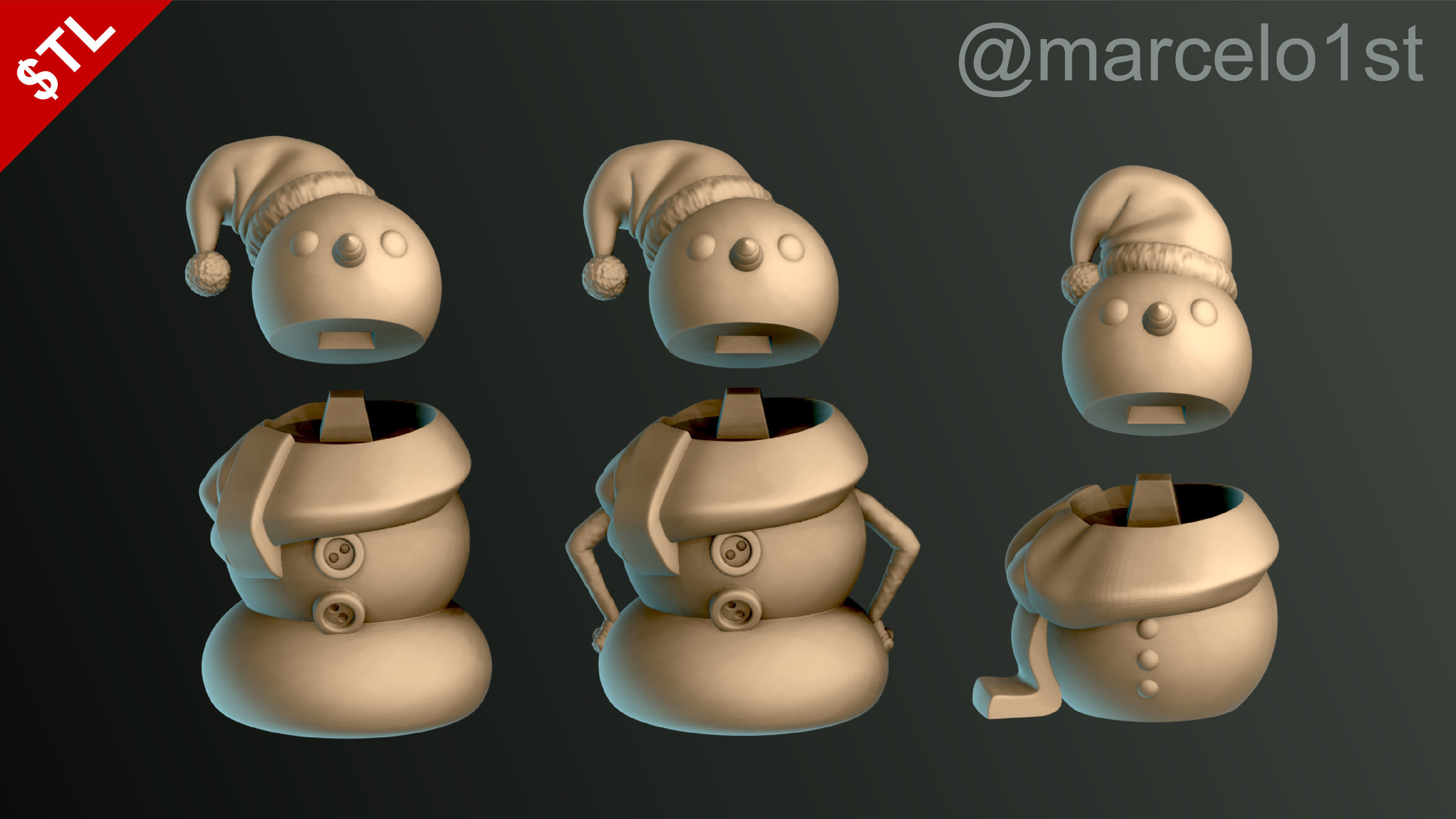 Christmas Pack 01 - Collection 3D print model_22