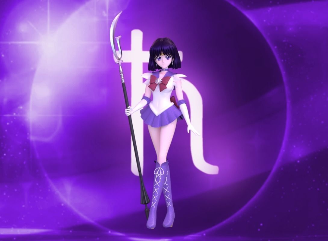 Chibiusa and Hotaru 3D Model Collection_8