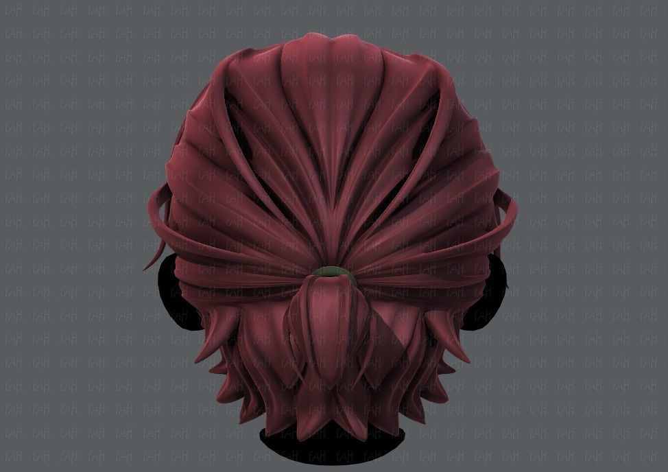 3D Hair style for boy V45 Low-poly 3D model_5