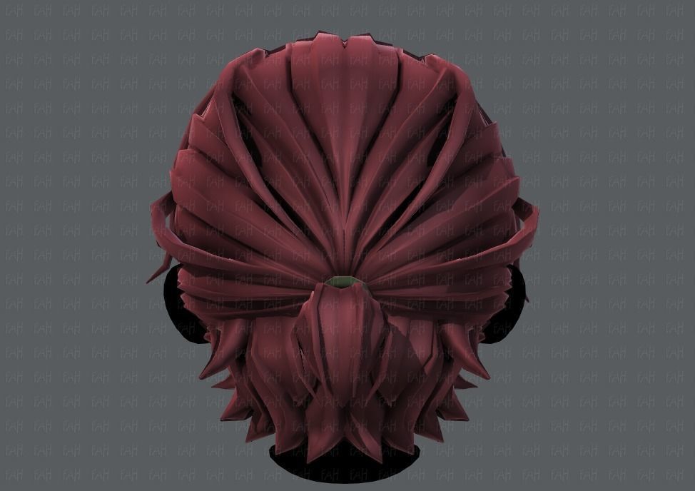 3D Hair style for boy V45 Low-poly 3D model_21