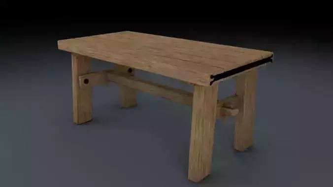 Medieval Table Chair and Bench Set