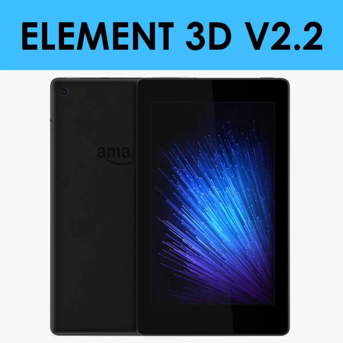 E3D - Amazon Fire HD 7 3D model