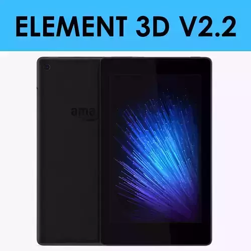 E3D - Amazon Fire HD 7 3D model