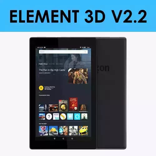 E3D - Amazon Fire HD 10 3D model