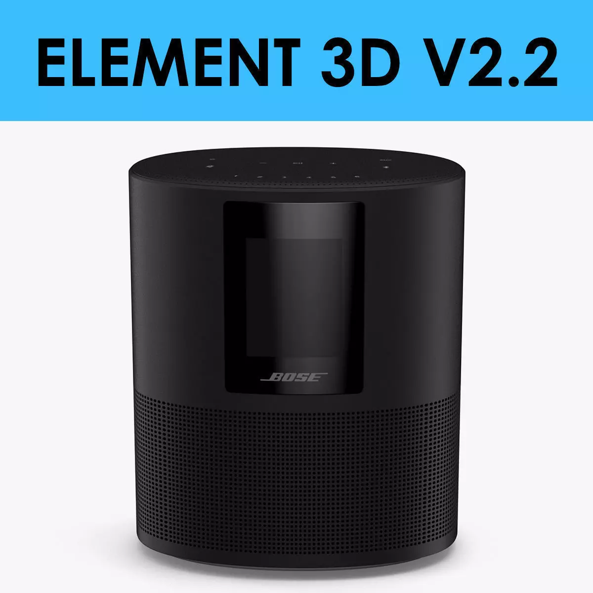 E3D - Bose Home Speaker 500 3D model_0
