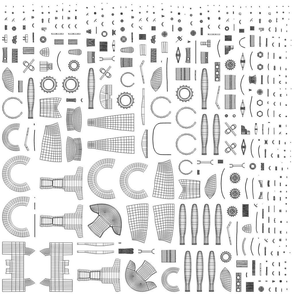 B-25 Mitchell 3D model_19