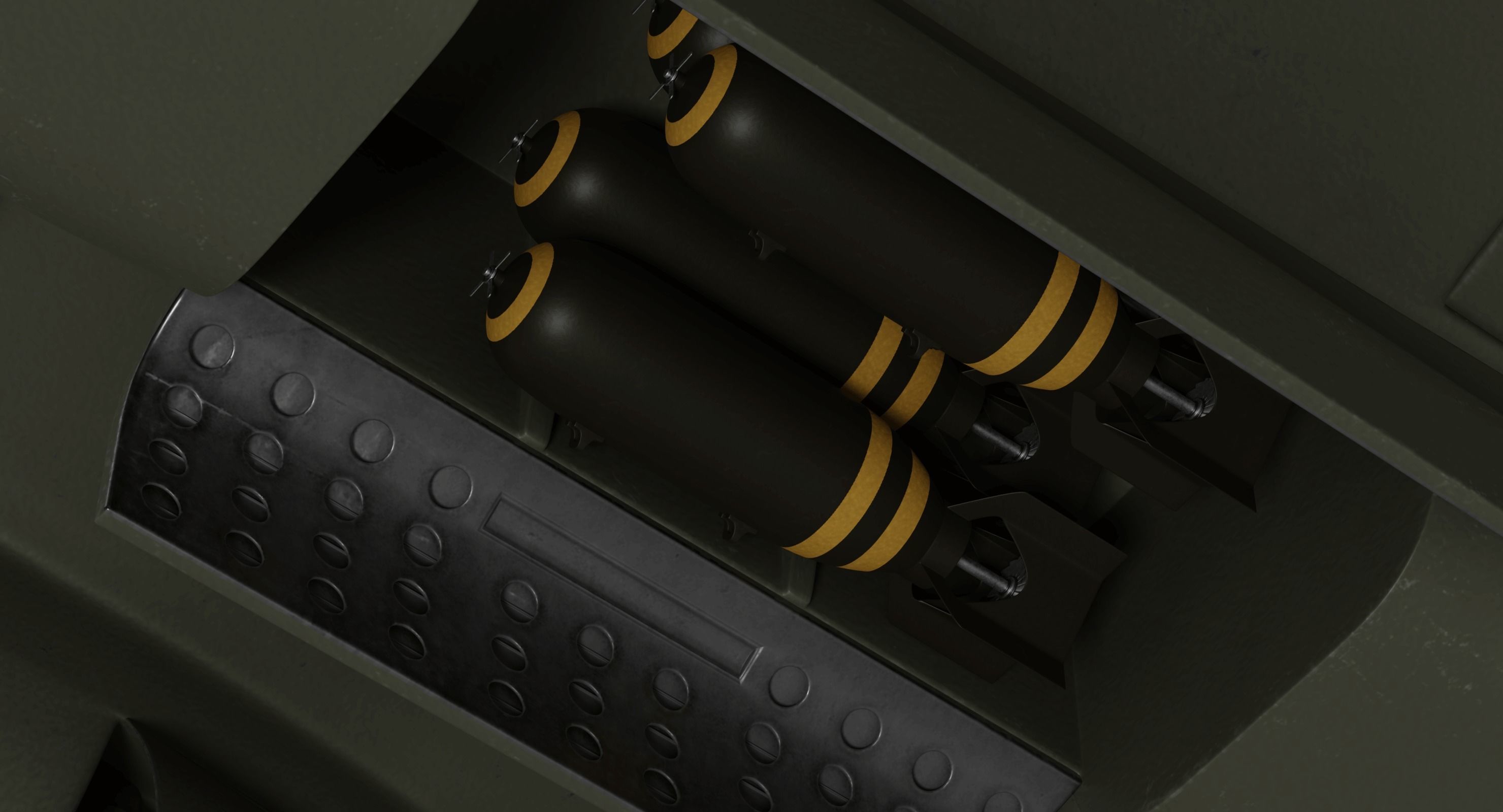 B-25 Mitchell 3D model_8