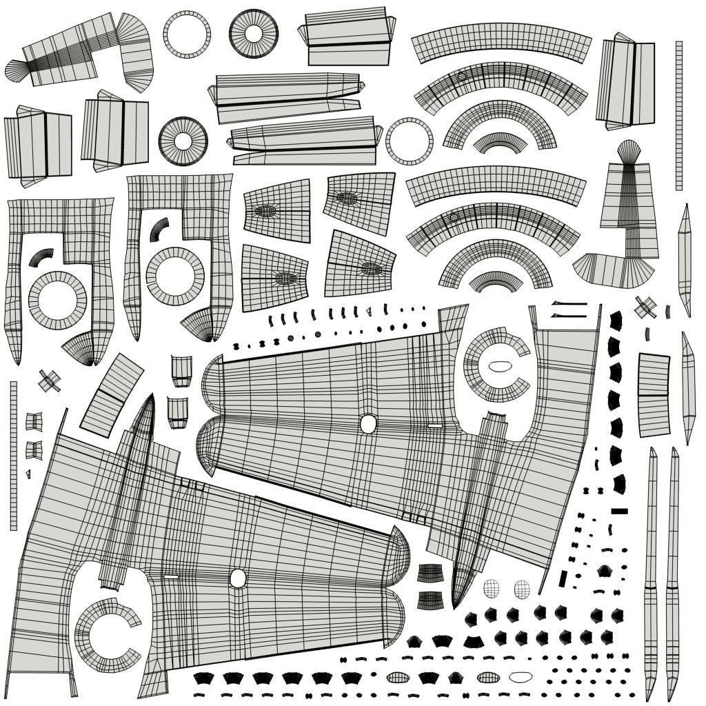 B-25 Mitchell 3D model_21