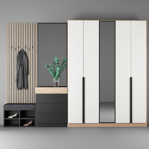 Entryway furniture 3D model