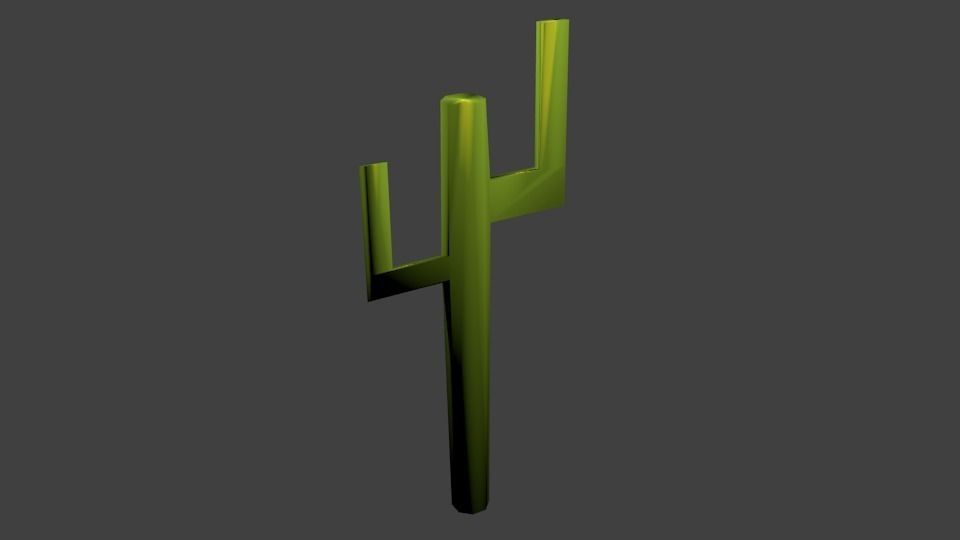 Trees for mobile Games Low-poly 3D model_5