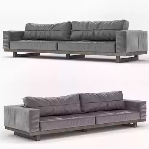 Dark-Gray-Leather-Sofa three sofas leather with wooden legs