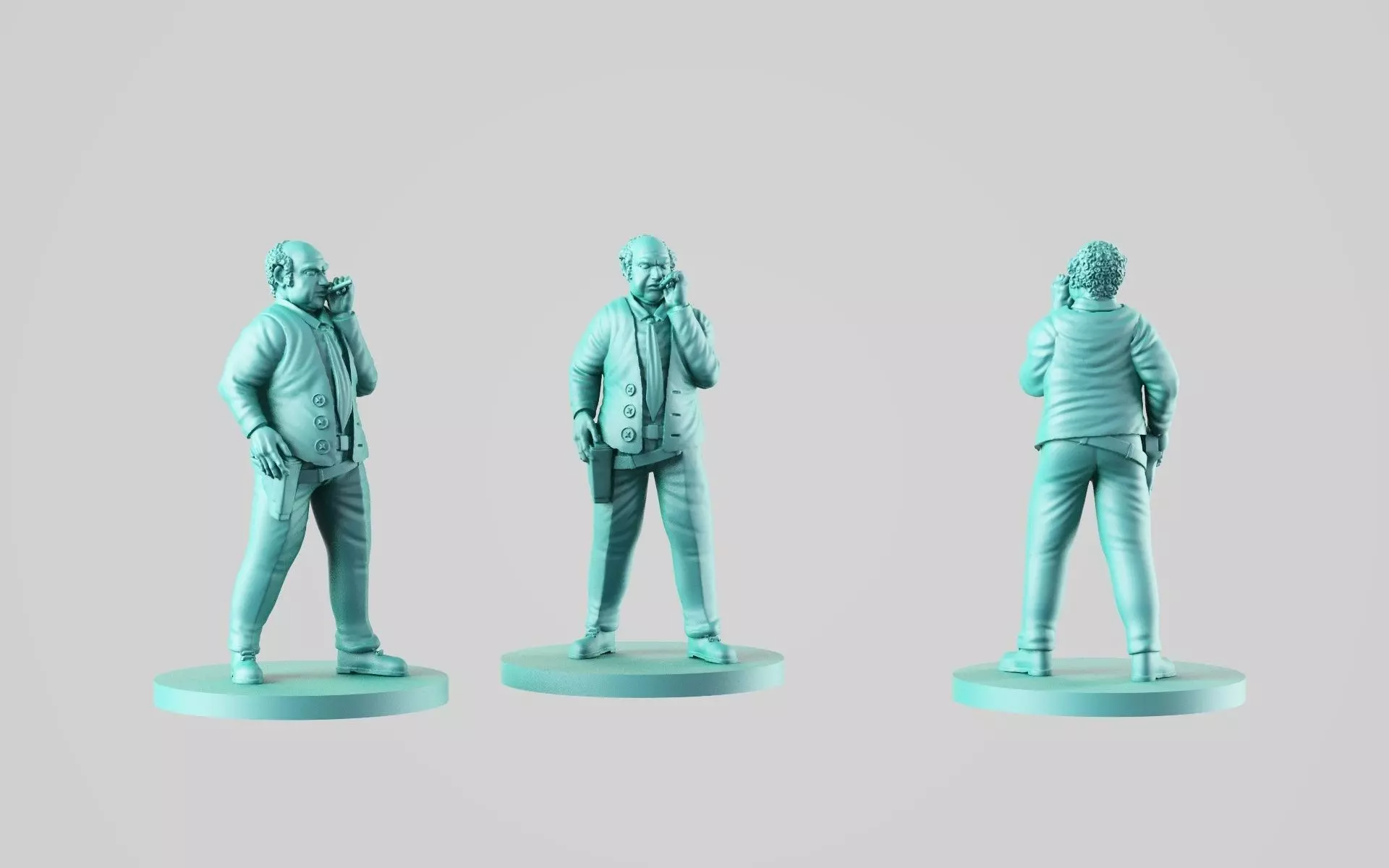 Inspector kean 3D print model_0