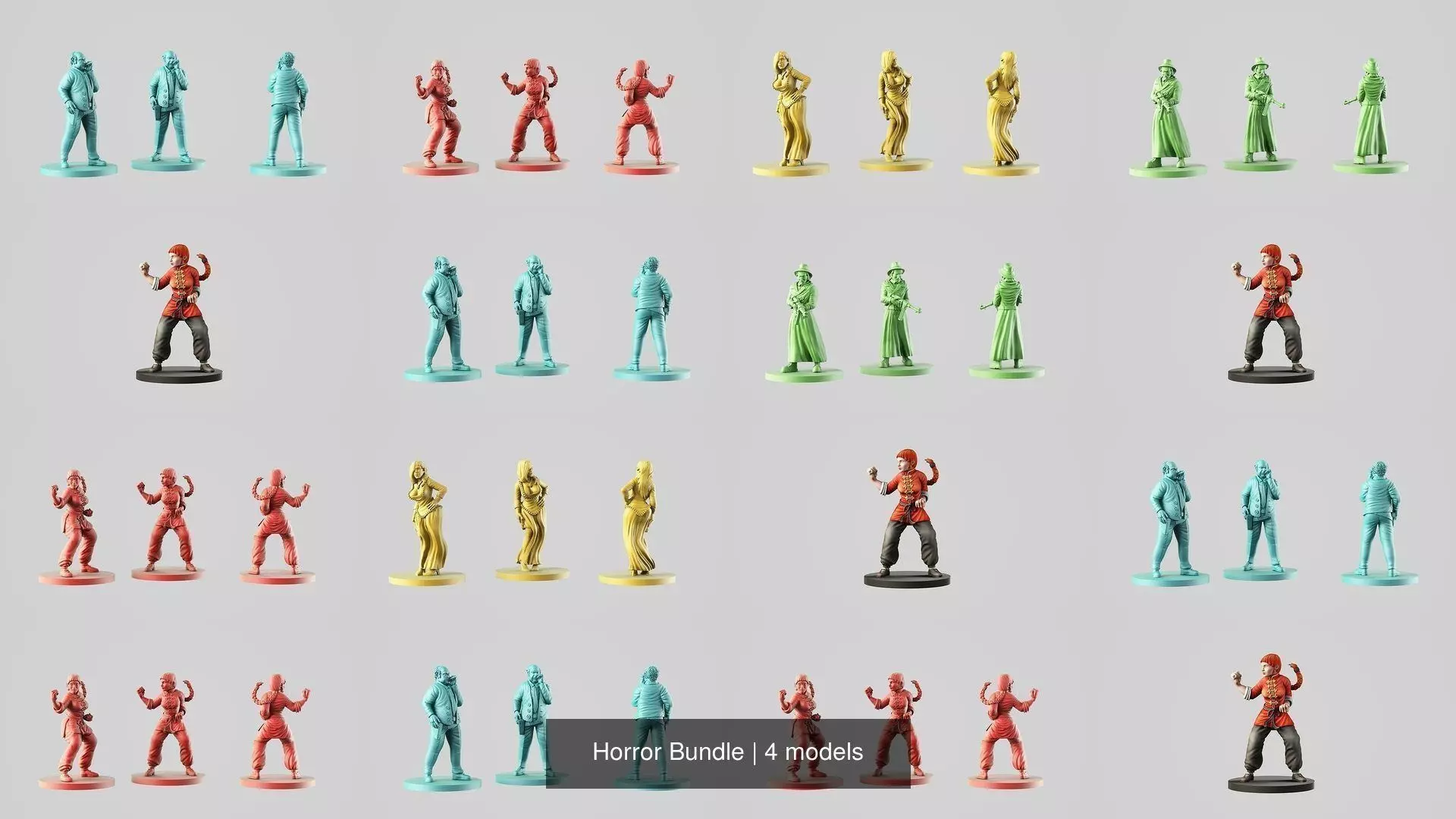 Horror Bundle 3D Model Collection_0