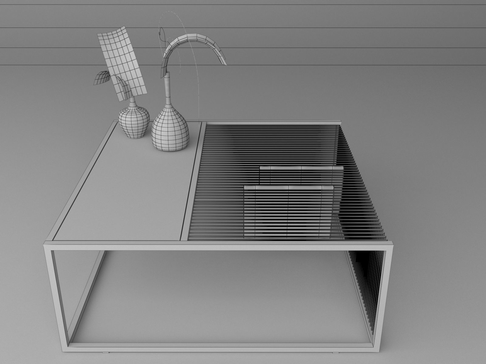 MINIMAL COFFEE TABLE 3D model_7