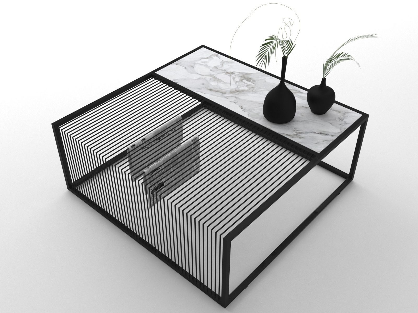 MINIMAL COFFEE TABLE 3D model_4