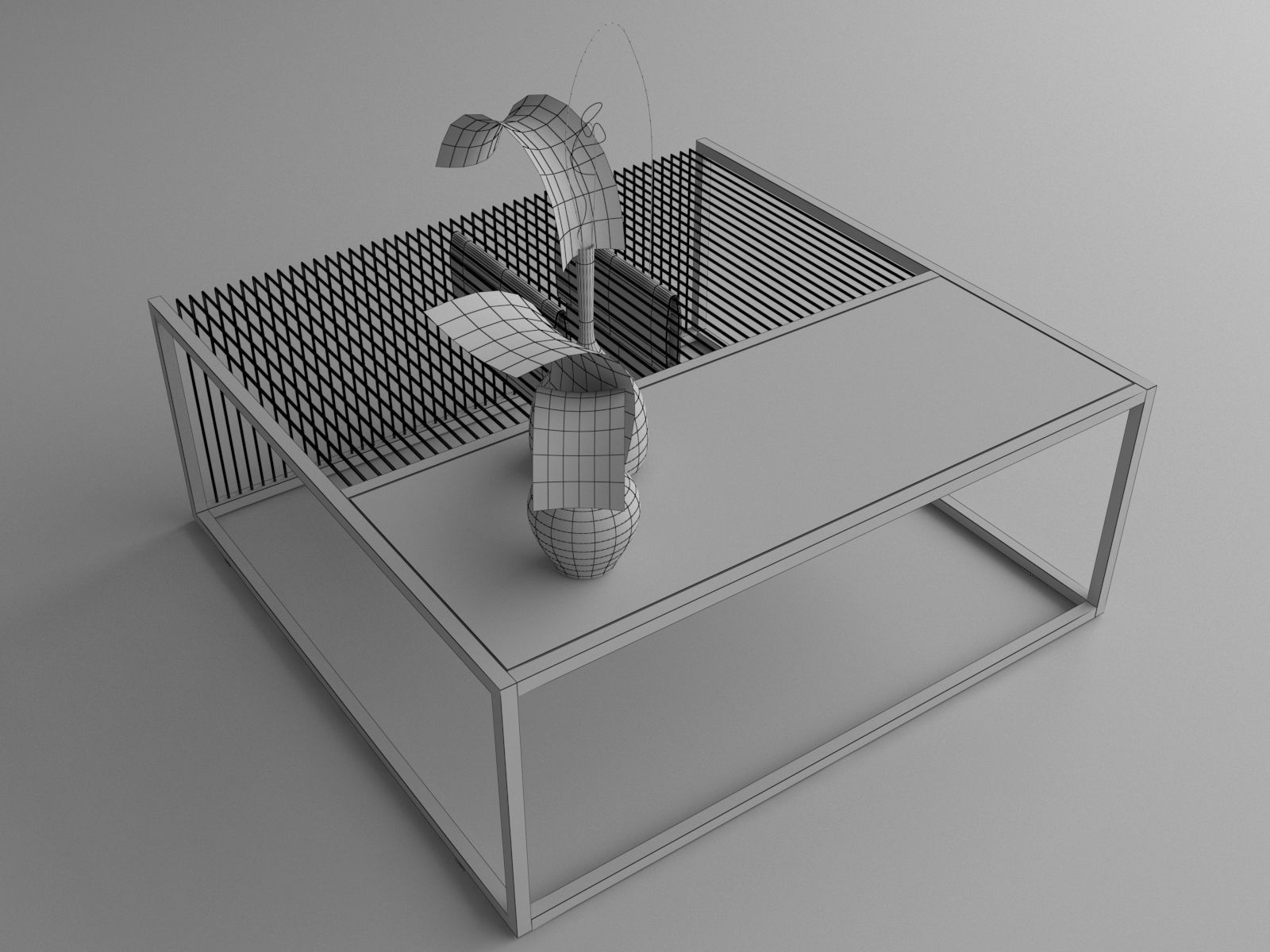 MINIMAL COFFEE TABLE 3D model_9