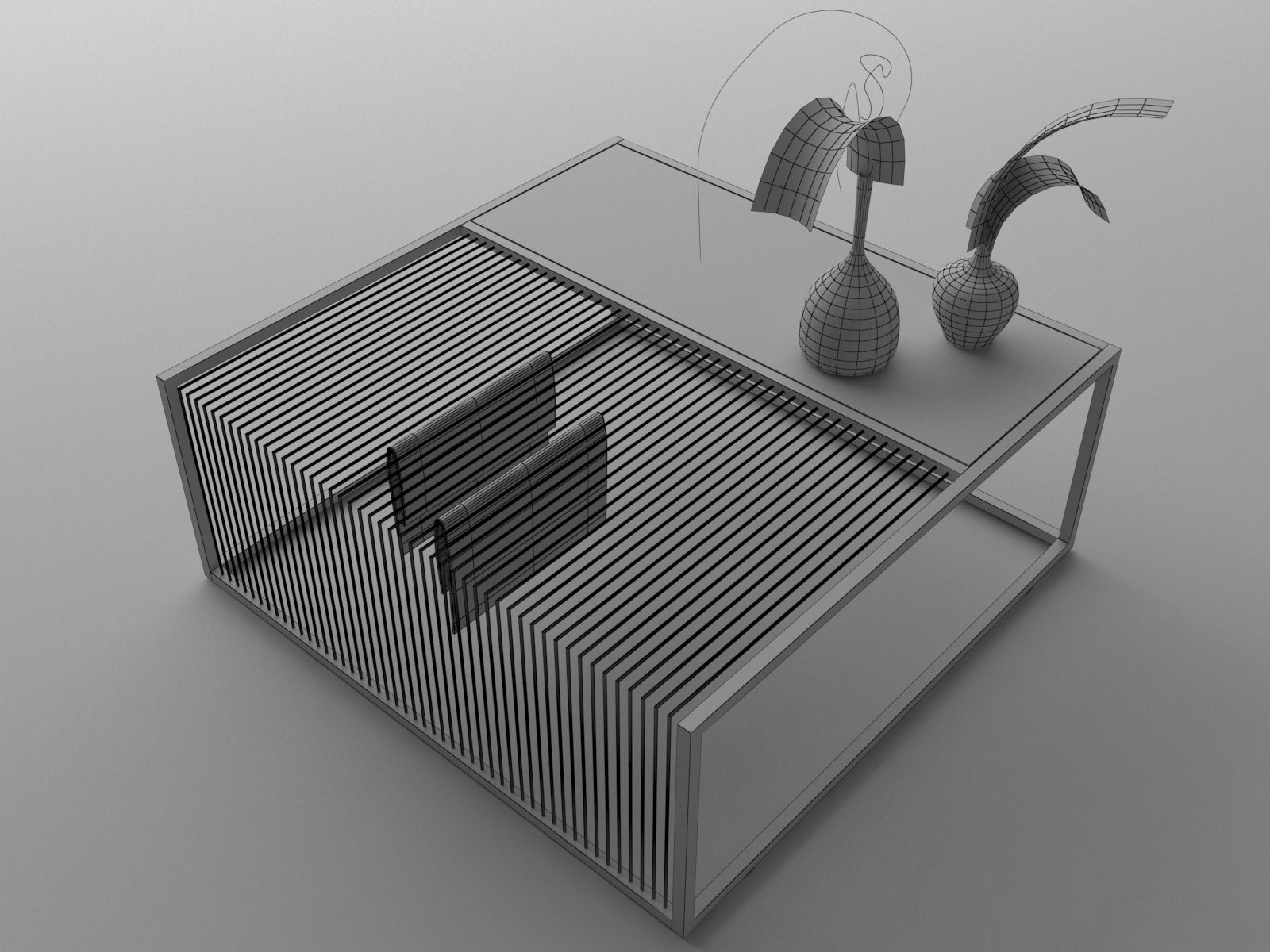 MINIMAL COFFEE TABLE 3D model_10
