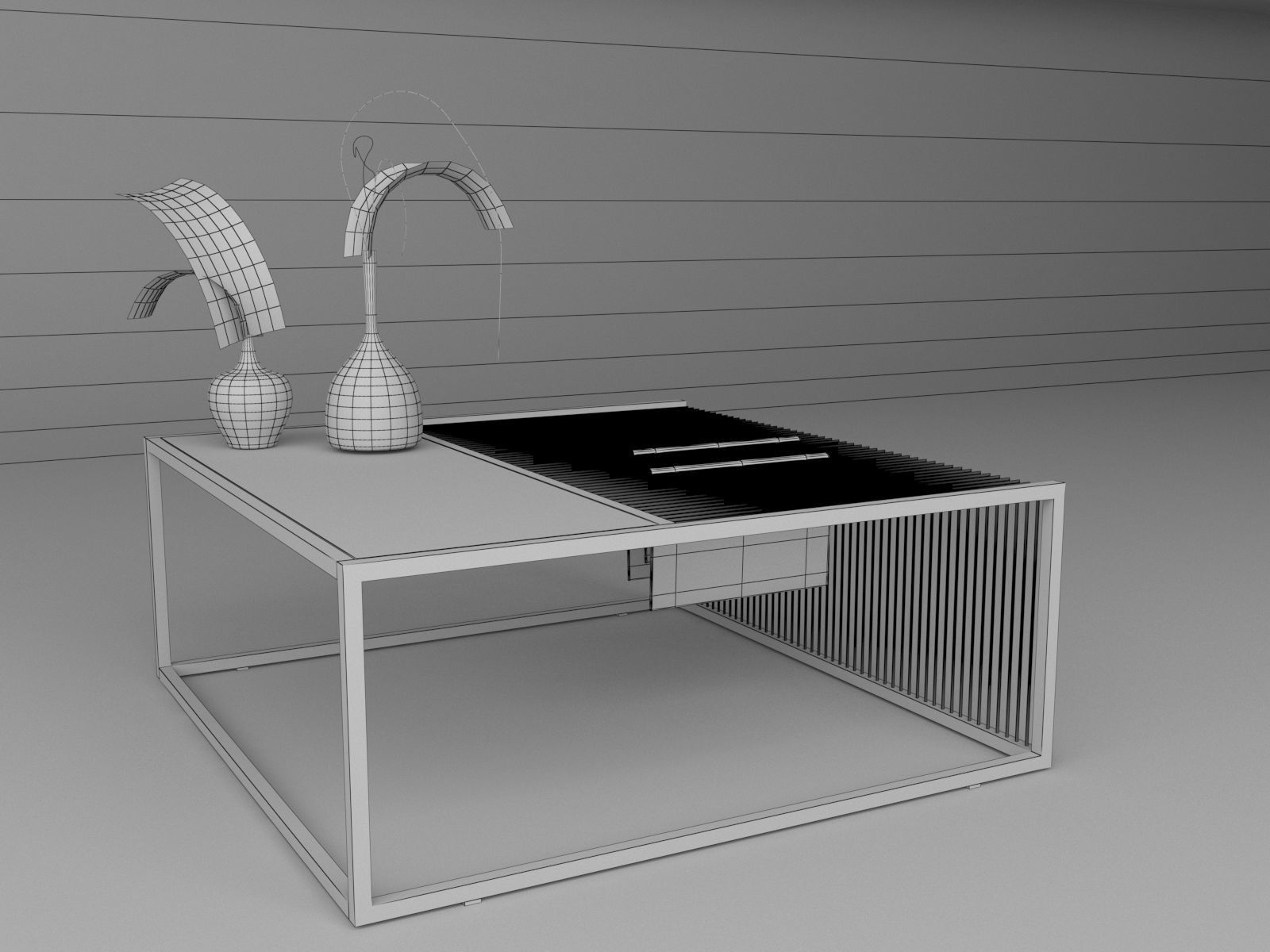 MINIMAL COFFEE TABLE 3D model_6