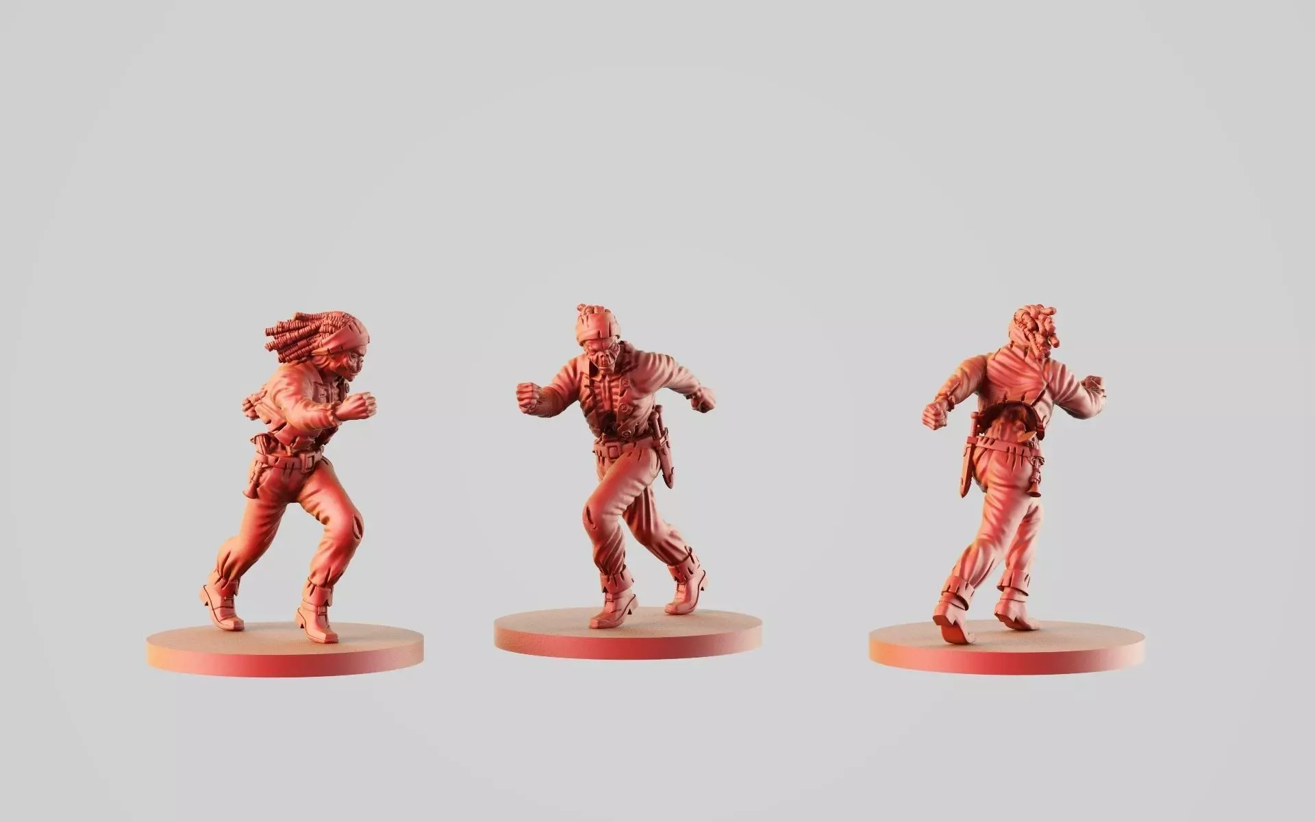 Zombie Runner 3D print model_0