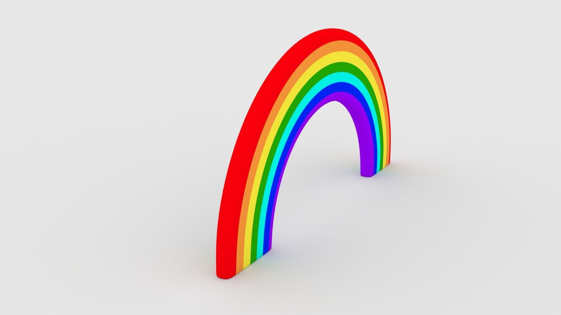 Rainbow 3D model_1