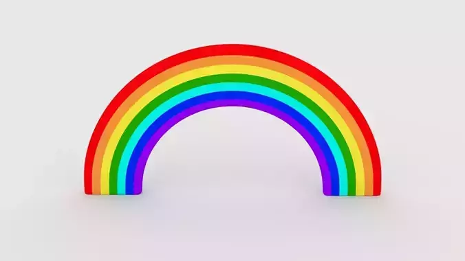 Rainbow 3D model