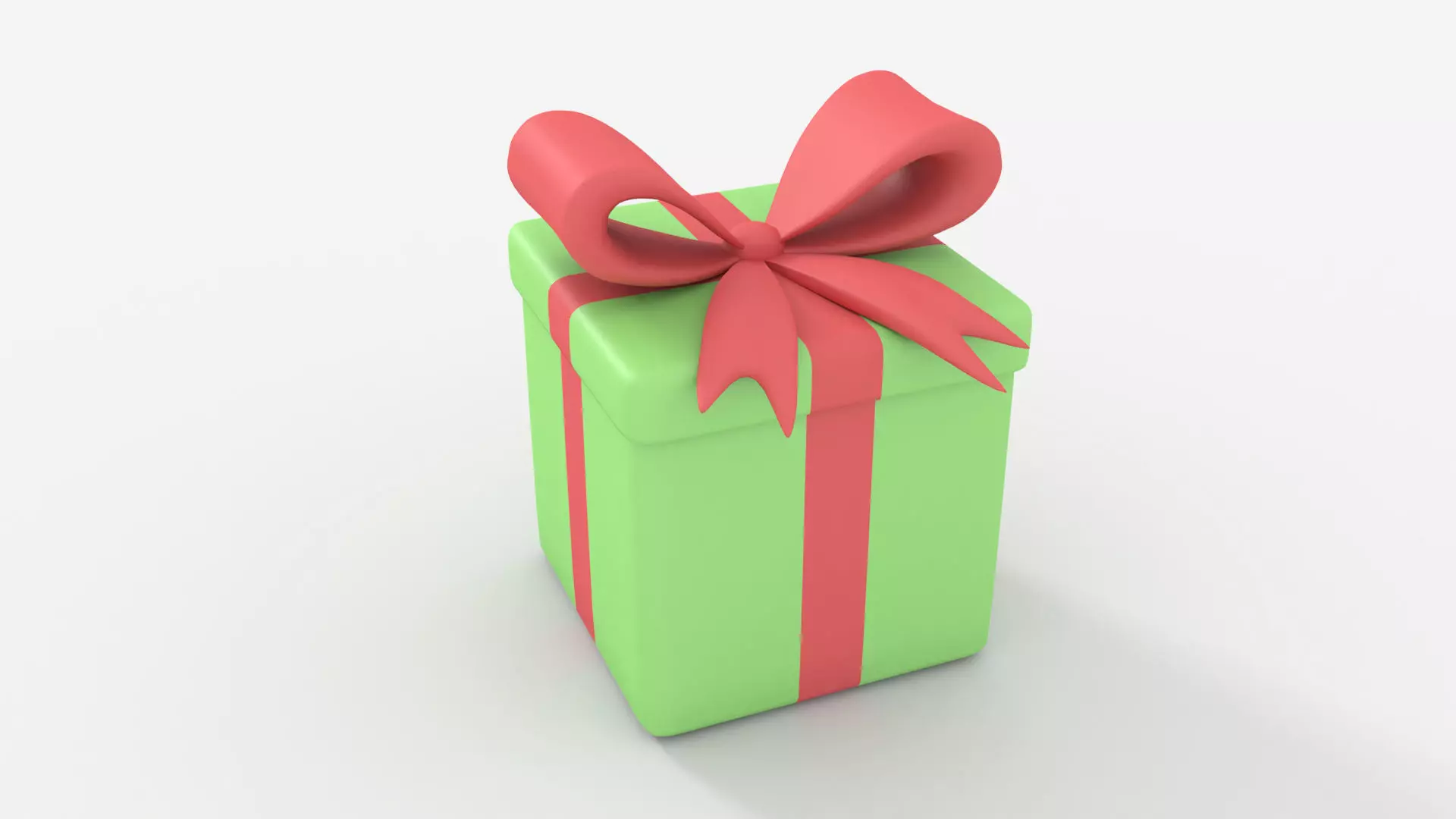 Present Box 3D model