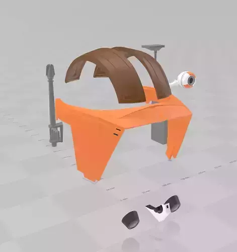 Star Wars Clone Wars Commander Cody Helmet  Accessory package