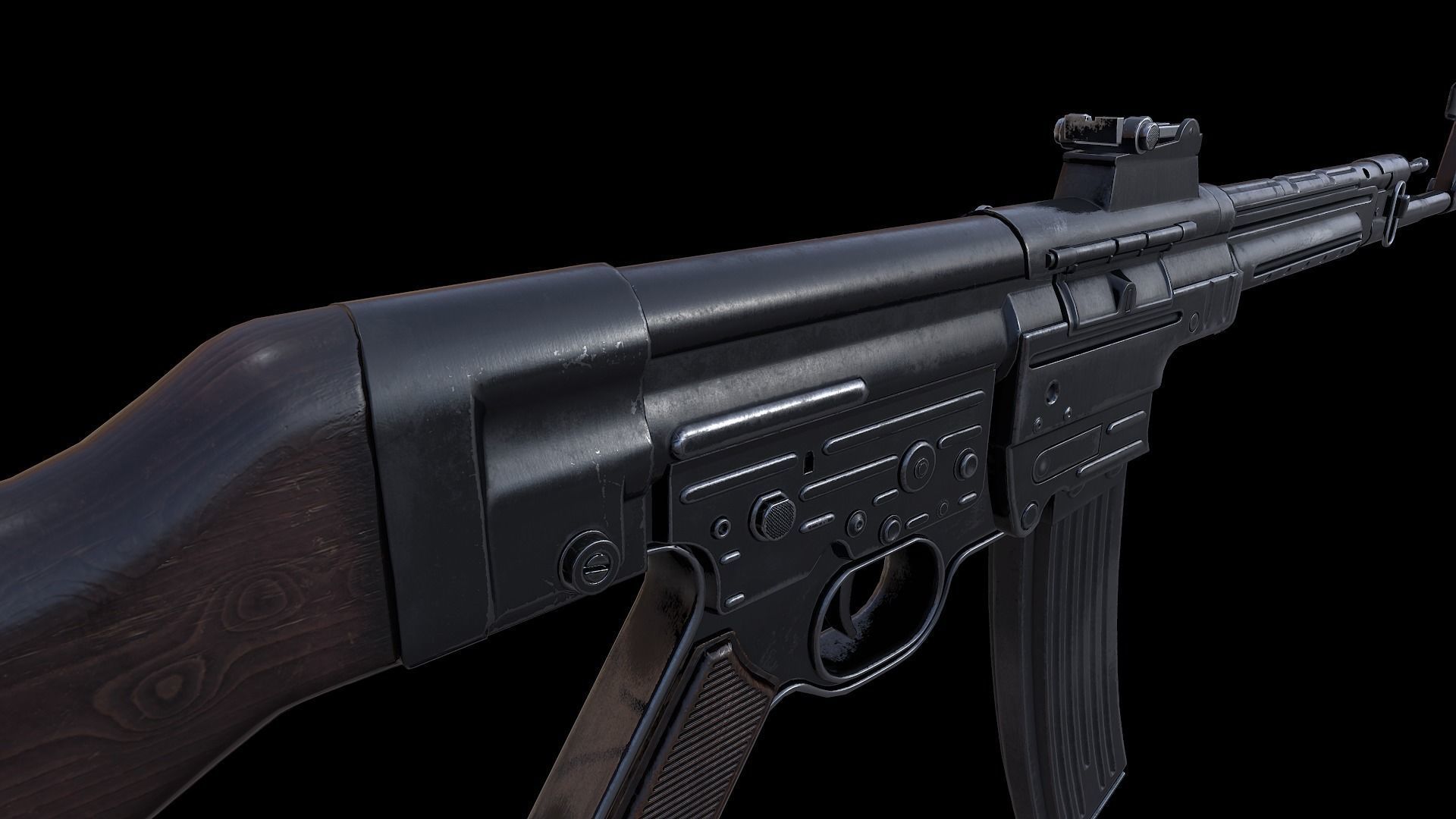 Stg 44 Low-poly 3D model_4