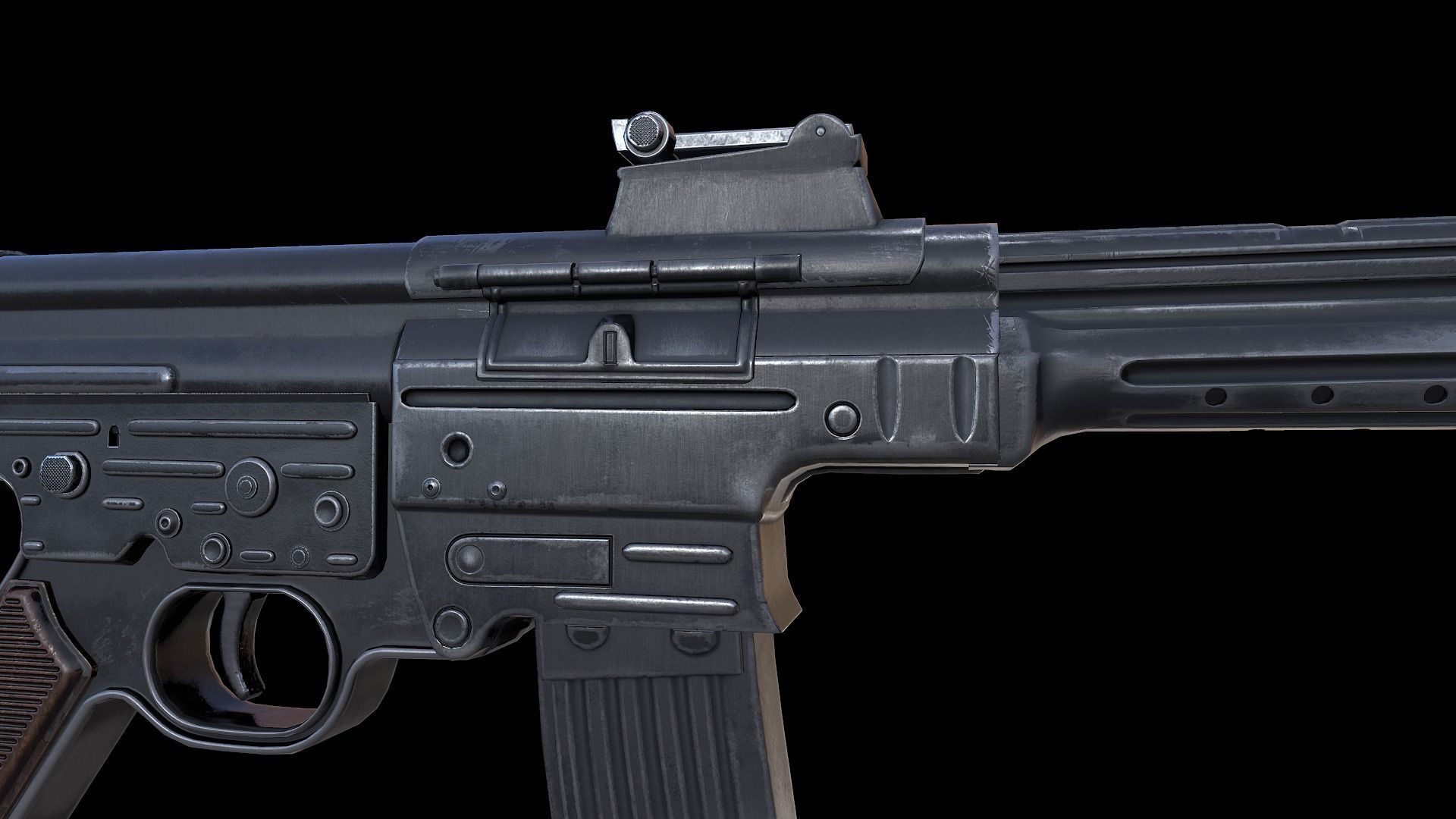 Stg 44 Low-poly 3D model_8