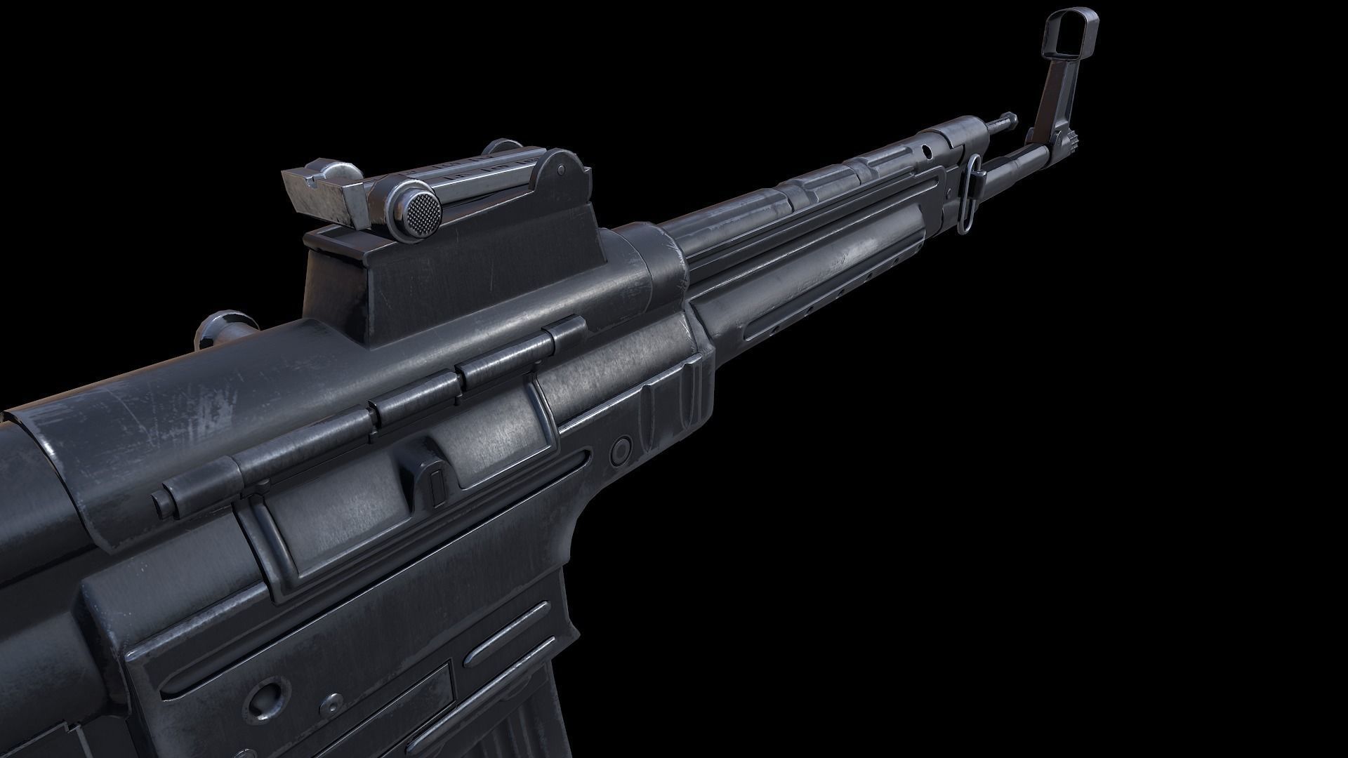Stg 44 Low-poly 3D model_3