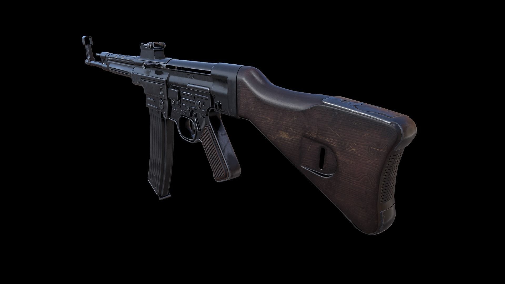 Stg 44 Low-poly 3D model_7