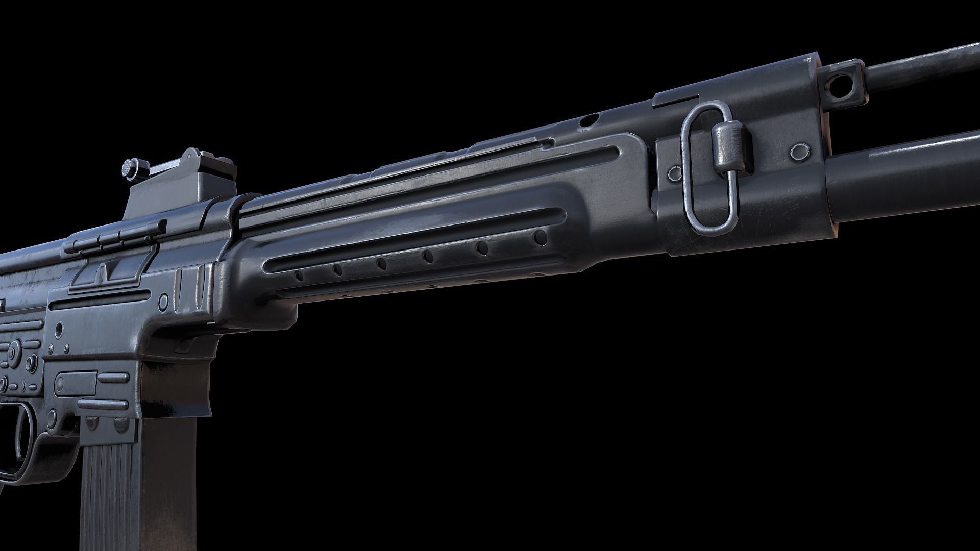 Stg 44 Low-poly 3D model_5