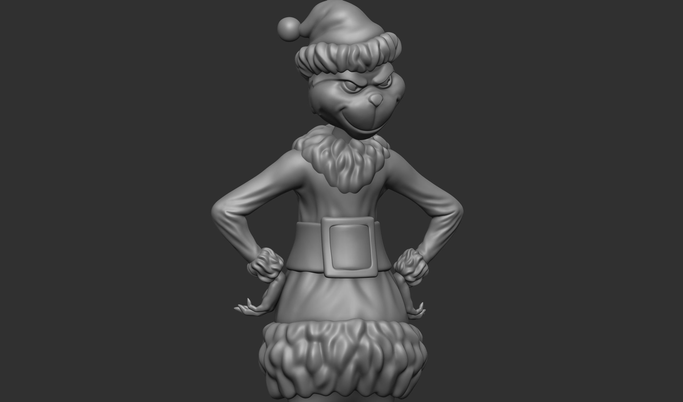 Grinch 3D print model_0