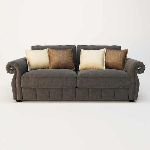 Sofa fashion Flora 3D model