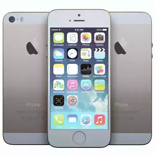 Apple iPhone 5S Low Poly