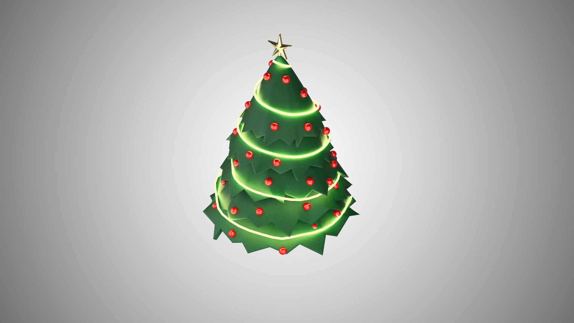 Christmas Decorations Package 3D model_5