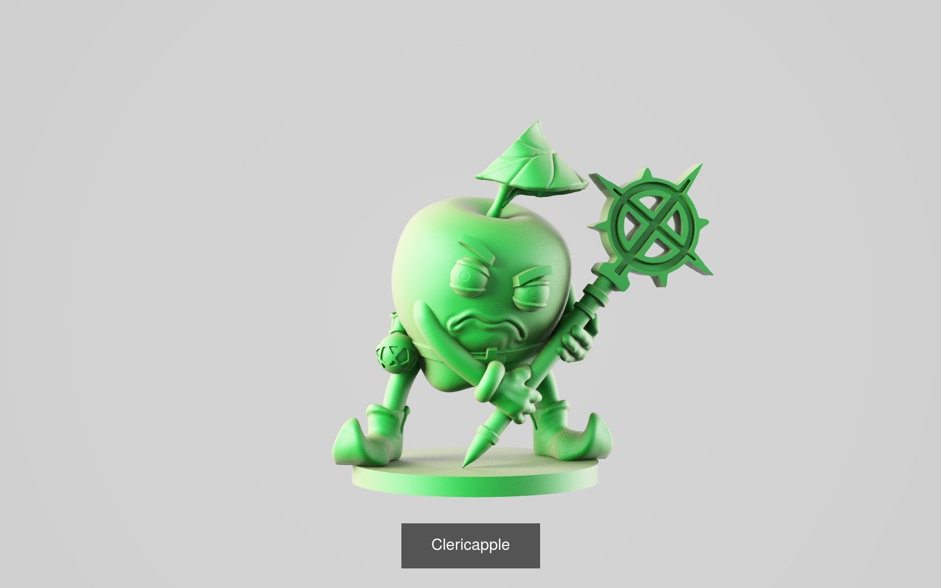 Adventurous fruits 3D Model Collection_8