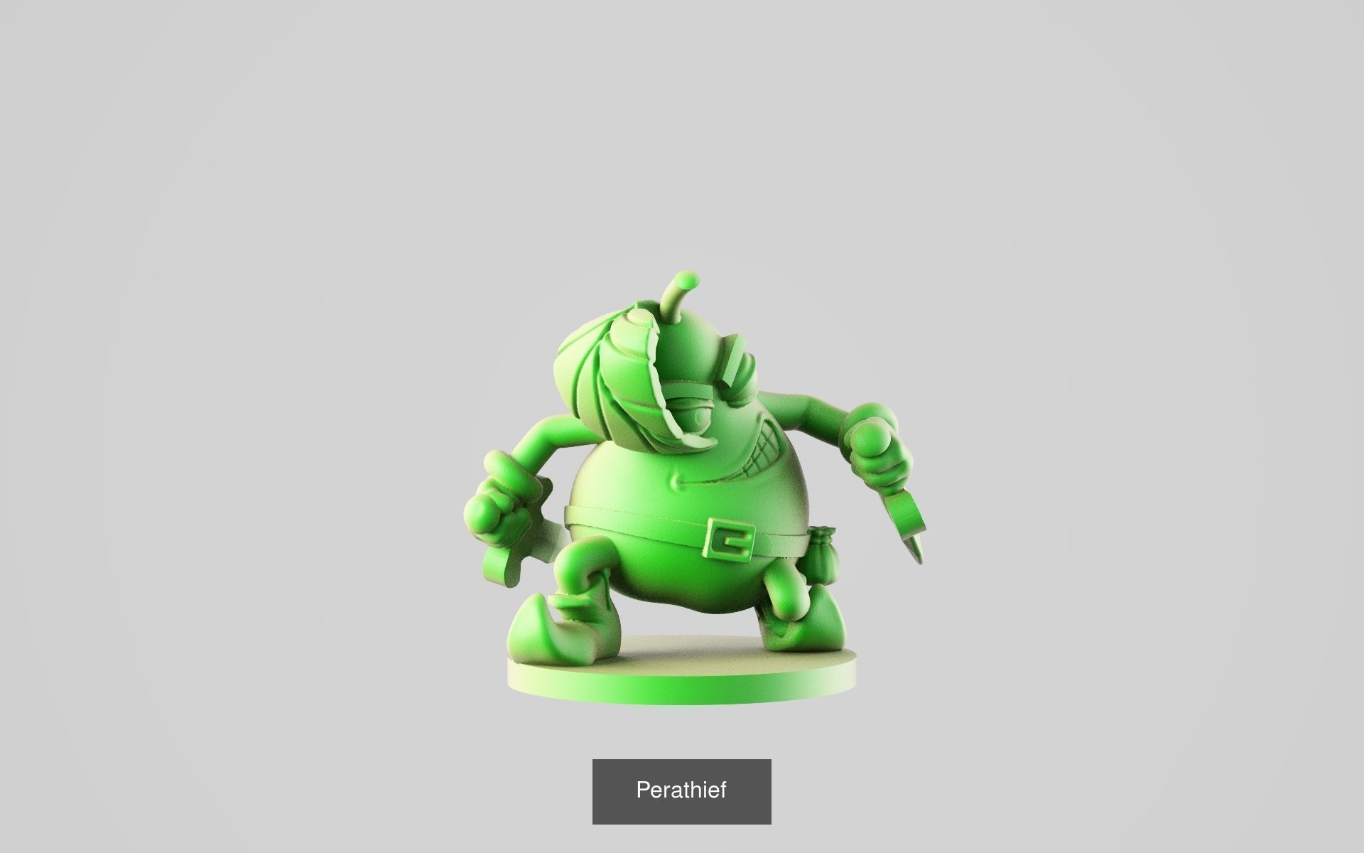 Adventurous fruits 3D Model Collection_6