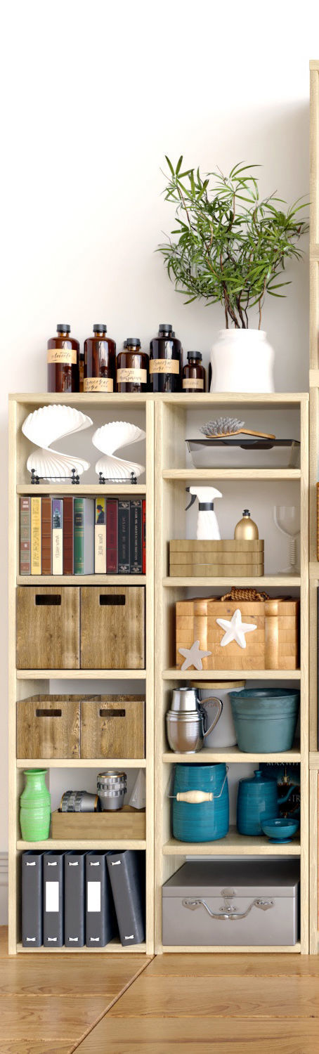 Wardrobe with lots of decor 3D model_3