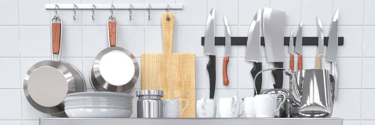 Little things for chef 3D model_2