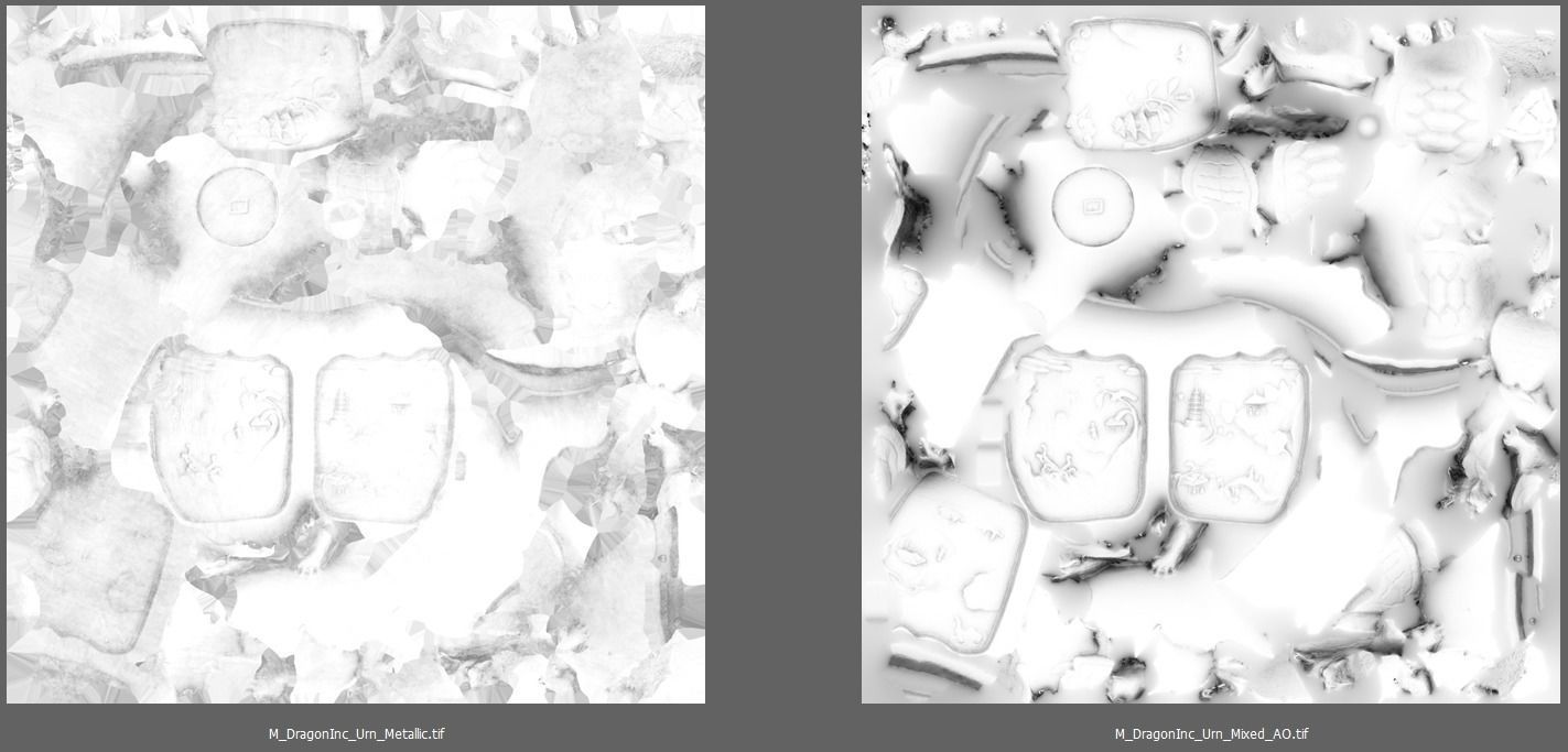 Dragon Incense Burner Low-poly 3D model_23